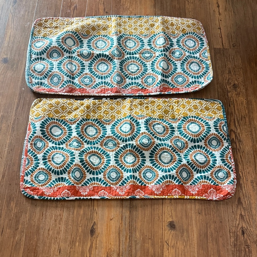 2 King size pillow shams